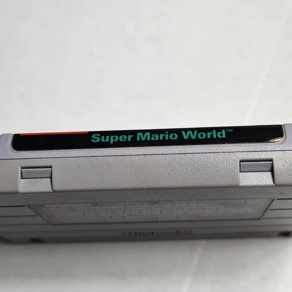Super Mario World (SNES, 1991) - Cartridge Only